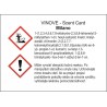 VINOVE scented card MILANO osviežovač