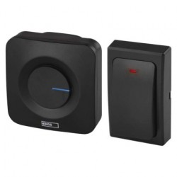 EMOS P5729B zvonček bezdrôtový Black, 3402121000