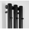 SAPHO PILON radiátor 196x1800mm, so 3 háčikmi, čierna matná IZ128T