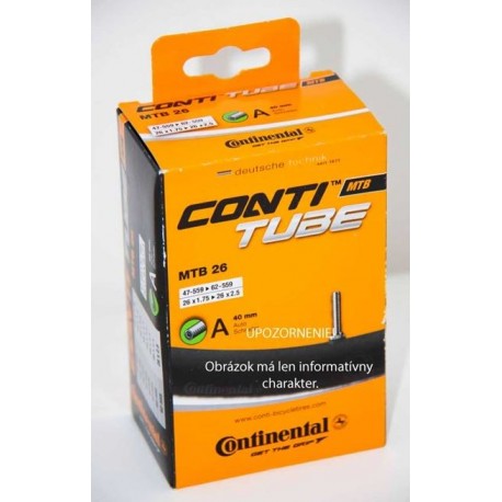 CONTINENTAL MTB 27,5x2,6-2,8 (65-70x584) AV CONTINENTAL MTB 27,5x2,6-2,8 (65-70x584) AV