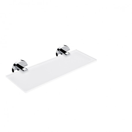 Nimco Unix polička, dĺžka 30 cm, matné sklo/chróm UN 13091B-30-26 Nimco Unix polička, dĺžka 30 cm, matné sklo/chróm UN 13091B-30-26