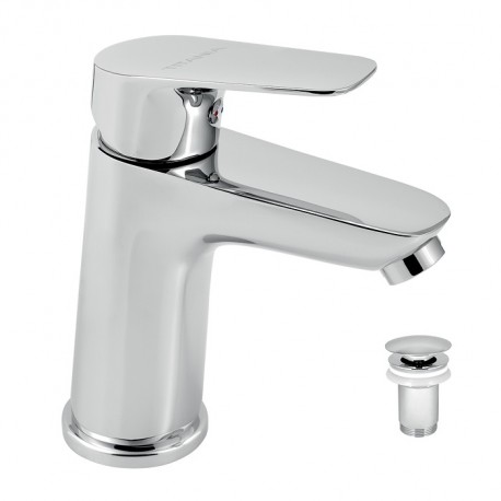 Novaservis Titania Pure umývadlová batéria s výpusťou, chróm, 90303,0 Novaservis Titania Pure umývadlová batéria s výpusťou, chróm, 90303,0