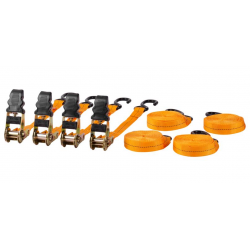 STREND PRO TRS-718 s račňou 25 mm L-4,5 m max. 500 kg 4 ks popruh upínací