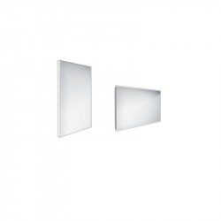 NIMCO zrkadlo podsvietené LED 9000 40 x 60 cm hliníkový rám ZP 9000 rozbalený - ROZBALENÝ TOVAR