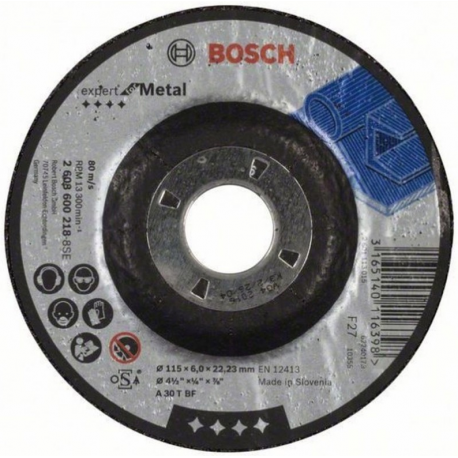 BOSCH 115x6,0 kotúč brúsny BOSCH 115x6,0 kotúč brúsny