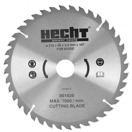 HECHT 001620 210x30x2,4 kotúč pílový HECHT 001620 210x30x2,4 kotúč pílový