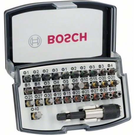 BOSCH 32d sada bitov 2607017319 BOSCH 32d sada bitov 2607017319