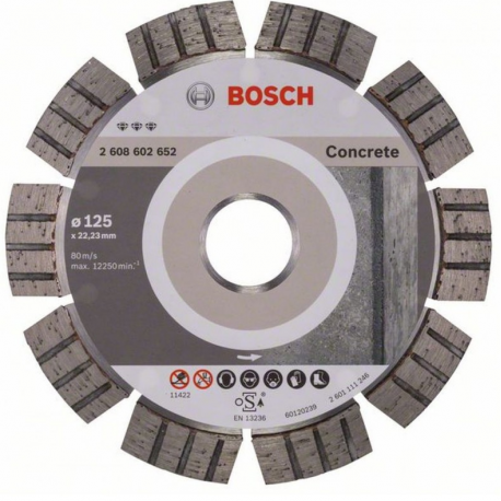 BOSCH 125 mm segment Best kotúč dia BOSCH 125 mm segment Best kotúč dia