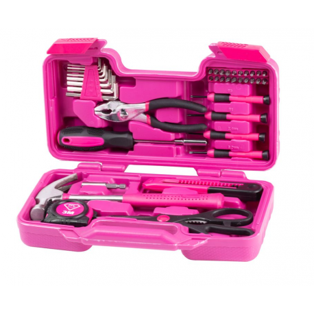 STREND PRO kufor sada náradia LADIES PINK SET01 39 dielna ružová STREND PRO kufor sada náradia LADIES PINK SET01 39 dielna ružová