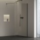 Ravak Walk-In sprchová stena Walk-In, 100x200 cm, čierna/číre sklo GW9WA0300Z1C