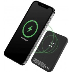 FIXED MagZen powerbank, 6 000 mAh čierna FIXZENM-6-BK