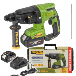 PROCRAFT PHA 40 vŕtačka príklepová akumulátorová