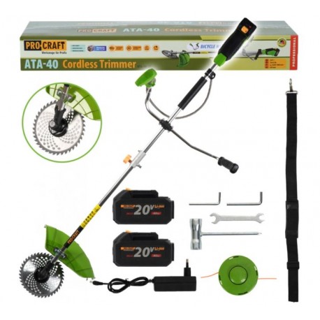 PROCRAFT ATA 40C riadidlá krovinorez akumulátorový