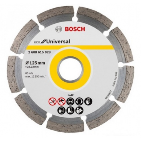 BOSCH 125 mm segment kotúč dia