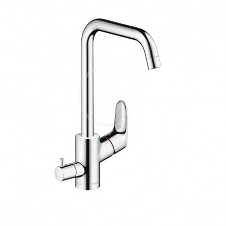 Hansgrohe Focus M41 páková drezová batéria s uzatváracím ventilom, chróm 31823000