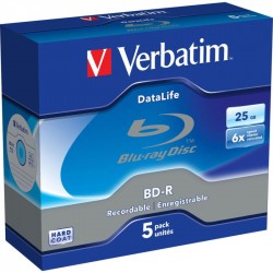 Verbatim BD-R SL 25GB 6x jewel