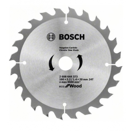 BOSCH 160x2,0x20/16 24z EcoWood kotúč pílový