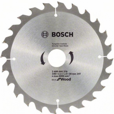 BOSCH 190x2,2x30 24z EcoWood kotúč pílový