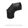 Dymové koleno 120mm, 90°, 1,5 mm, nastaviteľné