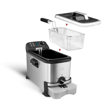 TKG FT 1012F fritéza s filtráciou oleja