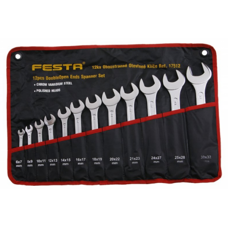 FESTA sada kľúčov vidlicová 12d 6-32