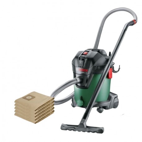 BOSCH priemyselný vysávač ADVANCED VAC20 06033D1200 + vrecká do vysavača 5ks