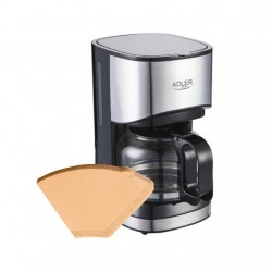 ADLER kávovar AD4407 prekvapkávací + filter kávový č.2- 100ks