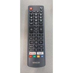 ovládač dialkový SENCOR TV (web OS)