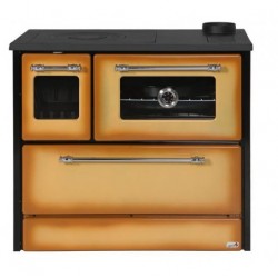 Strend Pro sporák 701-G OMEGA Kuzine, so sklom, kapučíno, pravý vývod