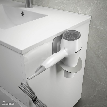 SALGAR držiak na fén/uterák Minimal 86189 - ROZBALENÝ TOVAR