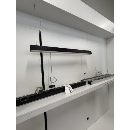 LONDON LIGHT stropné svietidlo LED, čierne - POUŽITÝ TOVAR