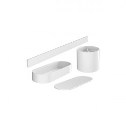 Hansgrohe WallStoris sada doplnkov do kúpeľne matná biela 27968700 - ROZBALENÝ TOVAR