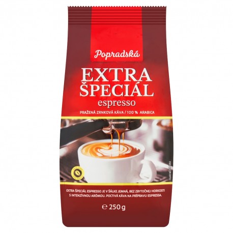 Popradská Extra špeciál espresso 250 g