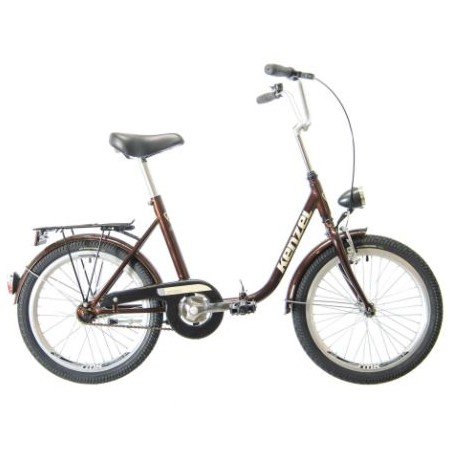 Mestský bicykel KENZEL CAMPING Ceremony 1spd Brown 20" 2026