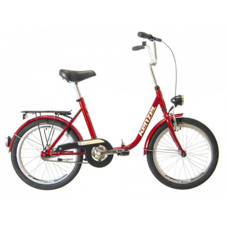 Mestský bicykel KENZEL CAMPING Classic 3 spd Bordo 20" 2026