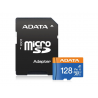 karta pamäť. ADATA MICRO SDXC/128GB/UHS-I U1 / Class 10/+ Adaptér