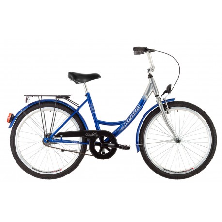 Mestský bicykel KENZEL MONIKA Ceremony 1spd chromo/royal 24" 2026