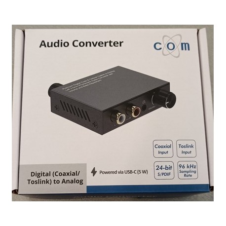 prevodník COM Digital/IN - Analog/OUT