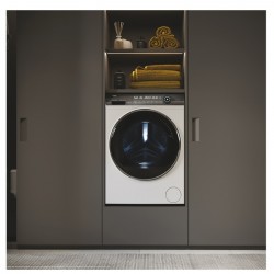 HAIER HW100-B14979NU1S (10kg, A, 1330ot/min,smart ,černe dvere