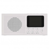 EMOS E0091 biele prenosné rádio s Bluetooth FM/MP3/DAB/DAB+