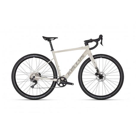 Elektrický&nbsp;gravel bicykel KELLYS e-Soot 70 Ivory White S
