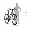Dámsky crossový bicykel KELLYS Pheebe 30 Rose Gold S 28" 2026