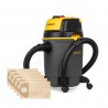 STANLEY priemyselný vysávač SXVC20PTE + vrecká 20l 5ks