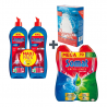 SET gél SOMAT GIGA EXC + leštidlo do umývačky riadu SOMAT DUO + soľ pre umývačky riadu REGESOFT