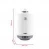 ARISTON S/SGA X 80 EE (Q8 80 GF) ohrievač vody plynový - TOVAR S VIZUÁLNOU VADOU