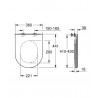 GROHE Bau Ceramic sedátko so SoftClose alpská biela 39913000