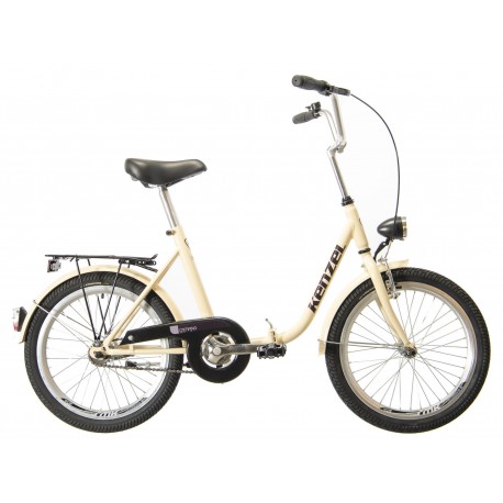 Mestský bicykel KENZEL CAMPING Ceremony 1spd Beige 20" 2026