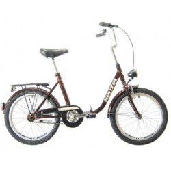 Mestský bicykel KENZEL CAMPING Classic 3 spd 20" Brown 20" 2026