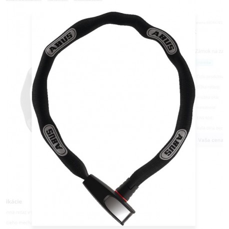 ABUS CATENA Black 6806K/110 reťaz