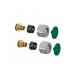 P.M.H. zverné šróbenie 3/4" EK pre ventil Universal ( sada 2ks, Aluplex 16x2mm ) nikel